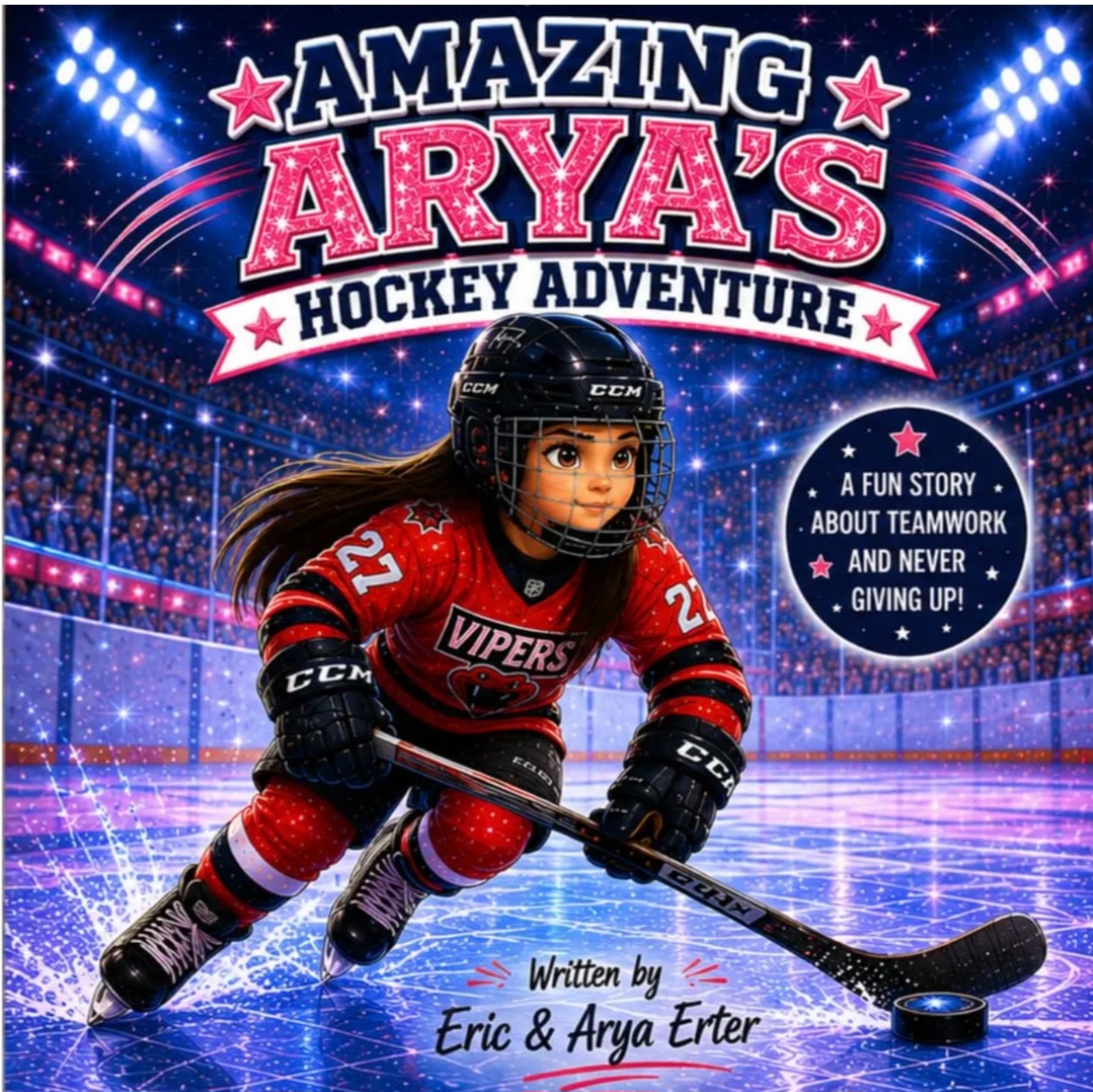 Amazing Arya's Hockey Adventure cover